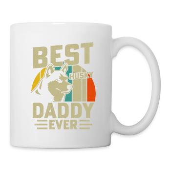 Best Husky Daddy ever - Mug - white - Right
