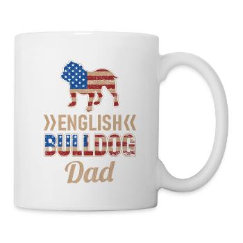English Bulldog Dad - Mug - white - Right