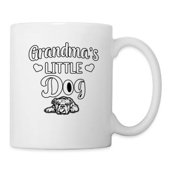 Grandma's little dog - Tasse - Weiß - Rechts
