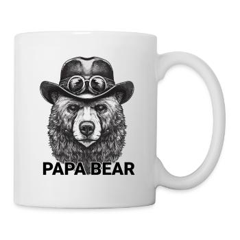 Papa Bear - Tasse - Weiß - Rechts