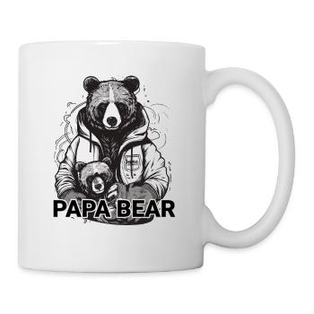 Papa Bear - Tasse - Weiß - Rechts