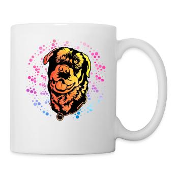 Rottweiler Retro - Mug - white - Right