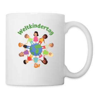 Weltkindertag - Tasse - Weiß - Rechts