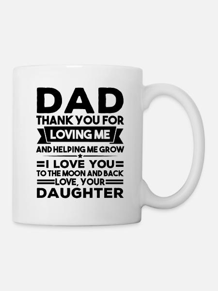 Father daughter gift - Mug - white
