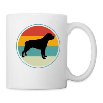 Rottweiler Retro - Mug - white - Right