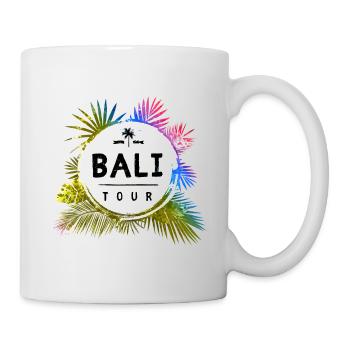 Bali Tour Travel Colorful - Mug - white - Right