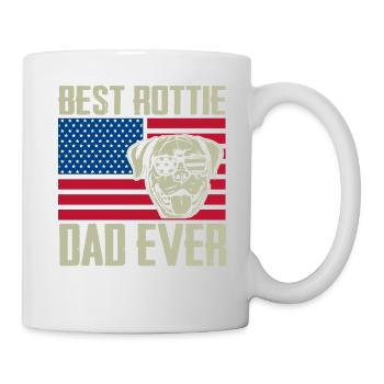 Meilleur papa pourri de tous les temps - Mug blanc - blanc - Droite