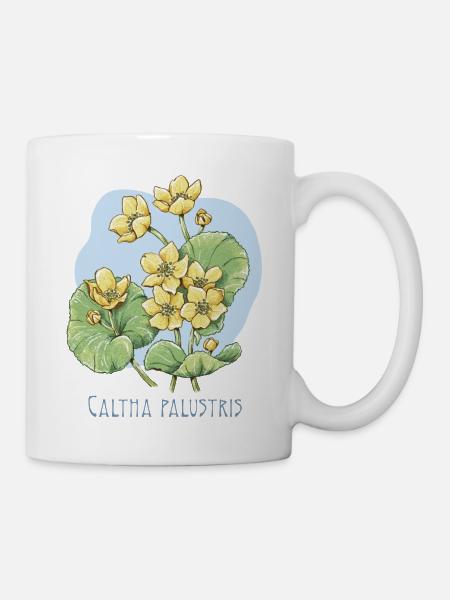 Duck botanical drawing - Mug - white