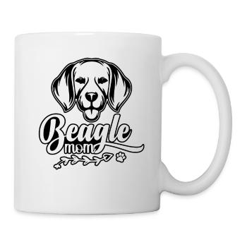 Beagle Mom - Mug - white - Right