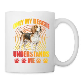 Only my Beagle understands me - Mug - white - Right