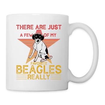 Il n’y a vraiment que quelques-uns de mes Beagls - Mug blanc - blanc - Droite