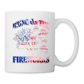 Bring on the Fireworks - Mug - white - Right