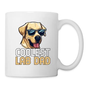 COOLEST LAB DAD - Mug - white - Right