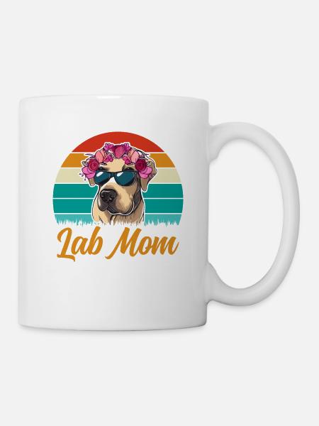 LAB MOM - Tasse - Weiß