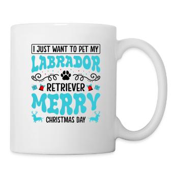 Labrador Christmas Weihnachten - Mug - white - Right