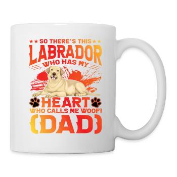Labrador Dad - Mug - white - Right