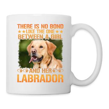 Labrador - Tasse - Weiß - Rechts