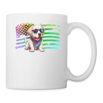 Labrador - Tasse - Weiß - Rechts