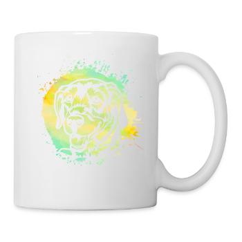 Labrador - Tasse - Weiß - Rechts