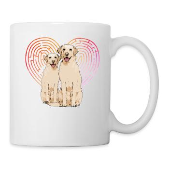 Labrador - Tasse - Weiß - Rechts