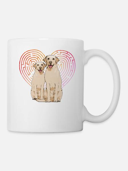 Labrador - Tasse - Weiß