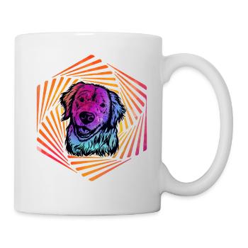 Labrador Retro - Mug - white - Right