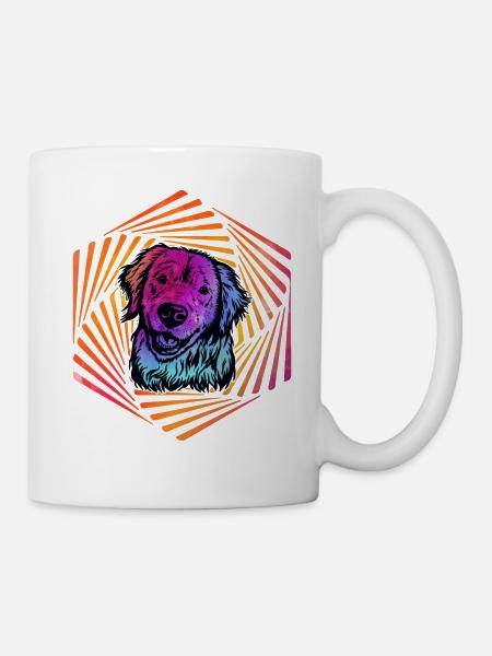 Labrador Rétro - Mug blanc - blanc