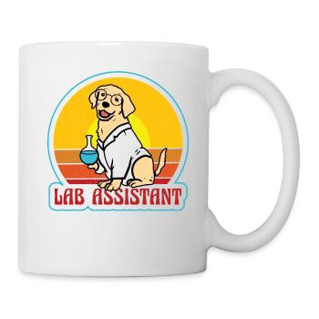 Labrador Lab Assistant - Tasse - Weiß - Rechts