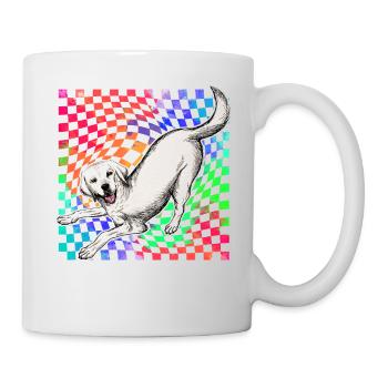 Labrador Retro - Mug - white - Right