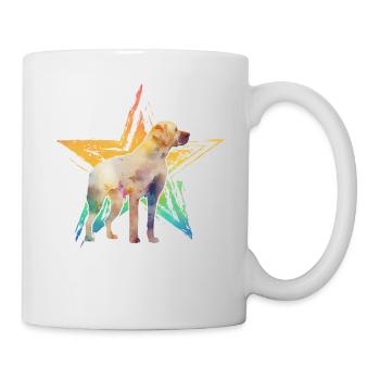 Labrador - Tasse - Weiß - Rechts
