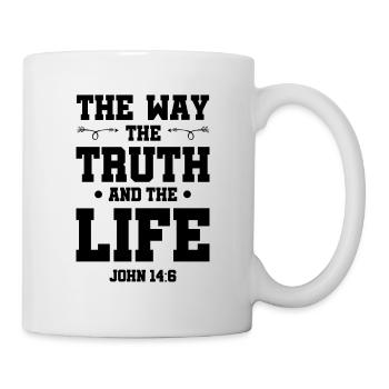 The Way to Live Truth - Mug - white - Right