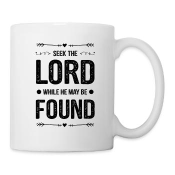 gott bibel spruch - Tasse - Weiß - Rechts