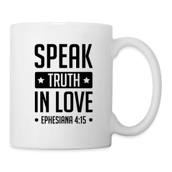 Bible de Dieu d’amour - Mug blanc - blanc - Droite