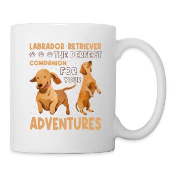 Labrador - Tasse - Weiß - Rechts