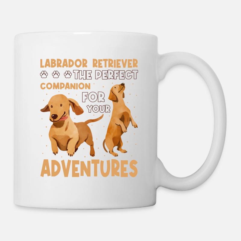 Labrador - Tasse - Weiß