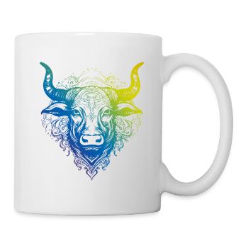 Bulle Mandala Boho - Tasse - Weiß - Rechts