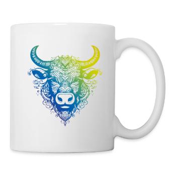 Bulle Mandala Boho - Tasse - Weiß - Rechts