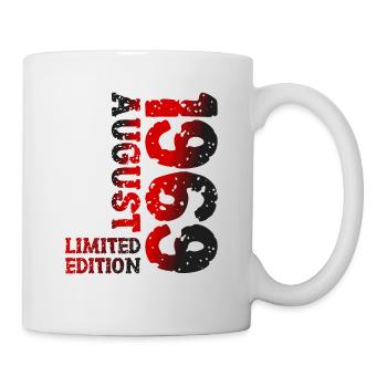 1969 Août Édition Limitée 54e Tenue d’anniversaire - Mug blanc - blanc - Droite