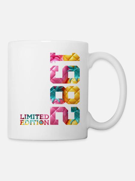 44. GEBURTSTAG LIMITED EDITION 1982 - Tasse - Weiß