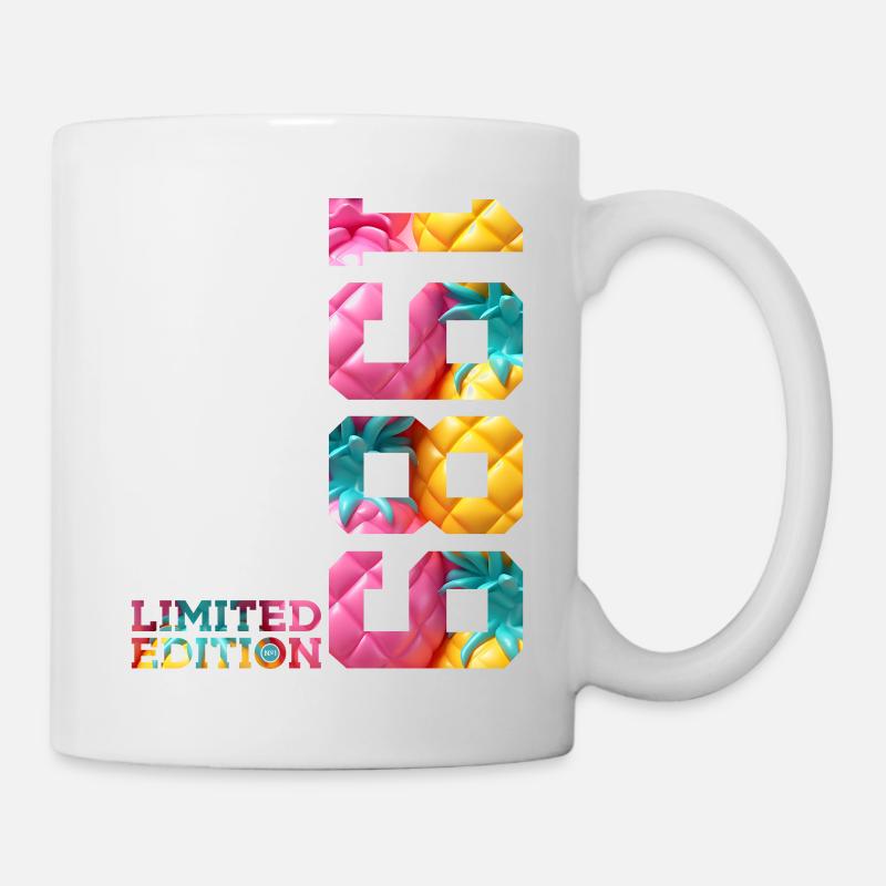 37. GEBURTSTAG LIMITED EDITION 1989 - Tasse - Weiß