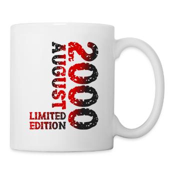 2000 August Limited Edition 23rd Birthday Outfit - Mug - white - Right