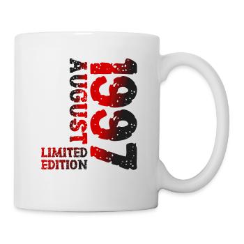 1997 Août Édition Limitée 26e Tenue d’anniversaire - Mug blanc - blanc - Droite