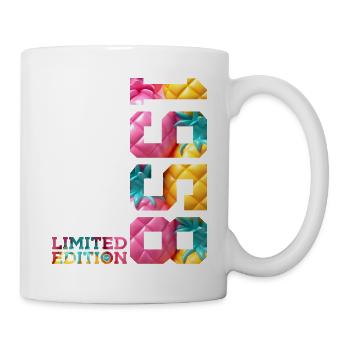 68TH BIRTHDAY LIMITED EDITION 1958 - Mug - white - Right