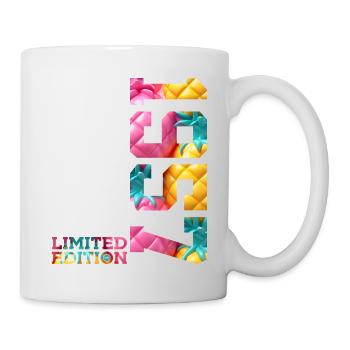 69E ANNIVERSAIRE ÉDITION LIMITÉE 1957 - Mug blanc - blanc - Droite