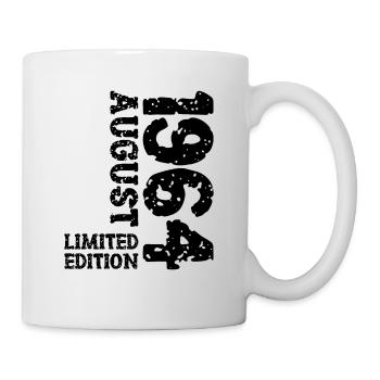 1964 August Limited Edition 59th Birthday Outfit - Mug - white - Right