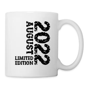 2022 August Limited Edition 1. Geburtstag Outfit - Tasse - Weiß - Rechts