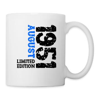 1951 August Limited Edition 72. Geburtstag Outfit - Tasse - Weiß - Rechts