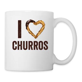 I Heart Churros Vintage Mexican Churros - Mug - white - Right