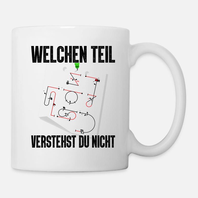 Kunstflug Aresti Figuren Rc Pilot - Tasse - Weiß