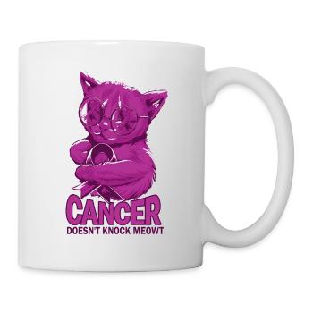 Cat Honors Cancer Caregiver - Mug - white - Right